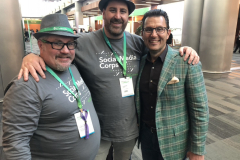 (F) Brad Celmainis, Andrew Wall, Sasan Goodarzi